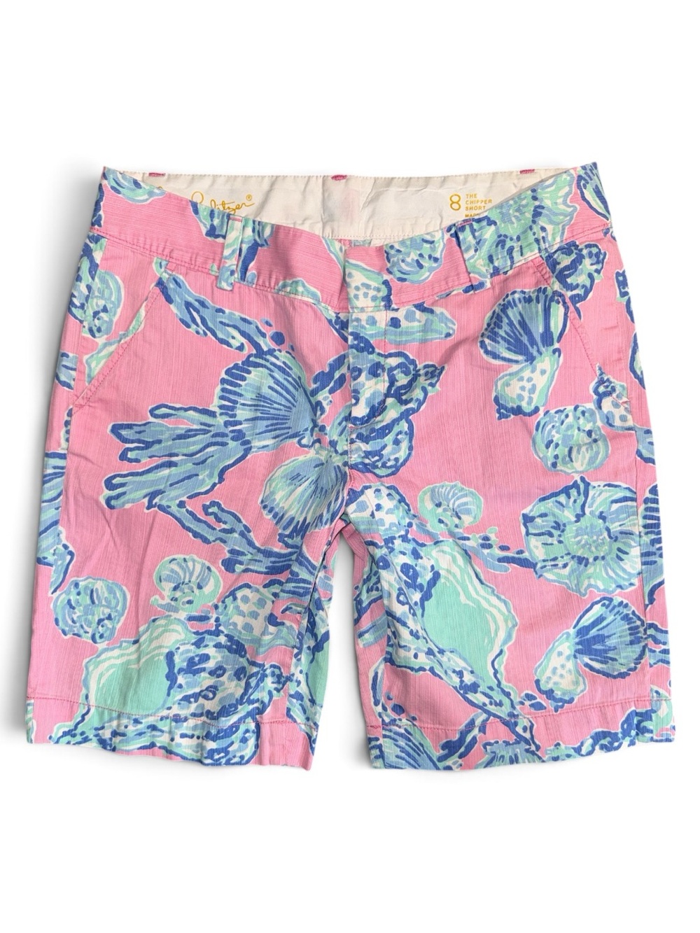Lilly Pulitzer 8 Barefoot Princess Chipper Shorts